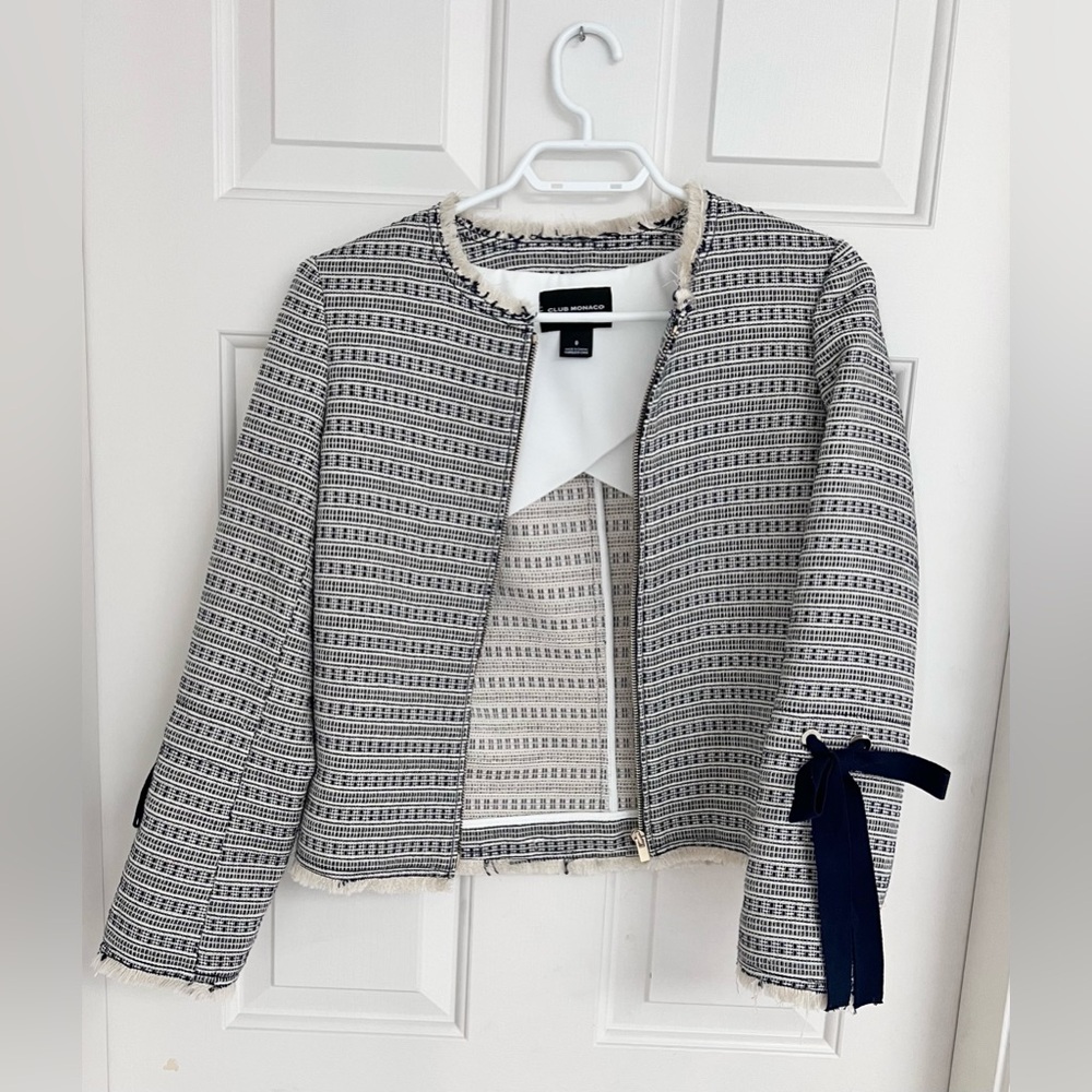 Club Monaco Tweed Jacket